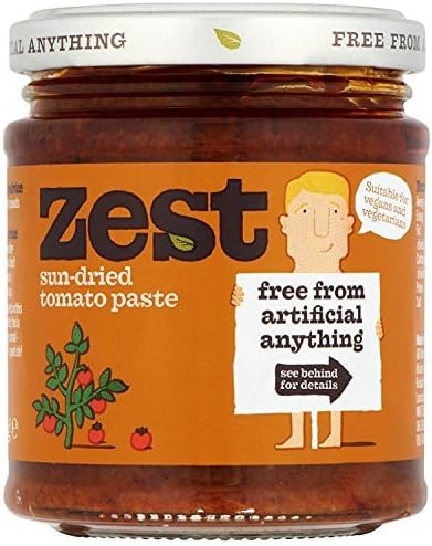Zest Foods Sundried Tomato Paste 170g (Pack of 3)