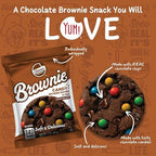 Classic Cookie, Soft Baked Brownie, Candy Brownie Round 3oz, 8 Count Pack