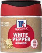 McCormick Ground White Pepper, 1 Oz (Pack of 2)