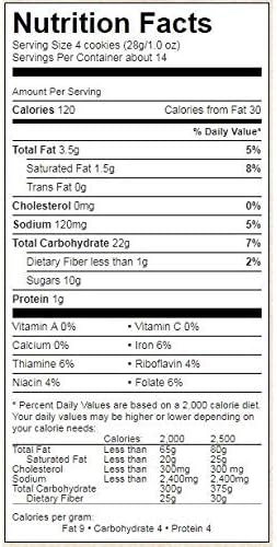 Stauffer's Original Recipe Ginger Snaps 14 oz. Bag (2 Bags)