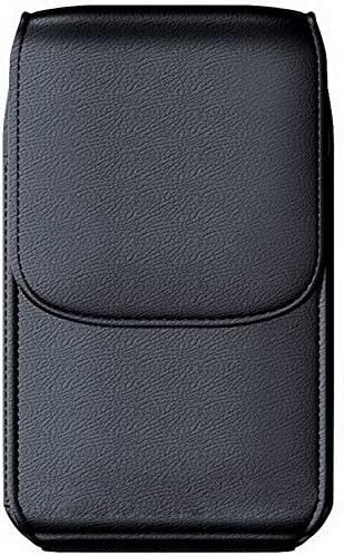 Classic Premium Pouch Case with Belt Clip for Freestyle Libre 3 Freestyle Libre 2 (V1-Black)