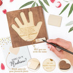 CJiangpo Will You Be My Godparents Proposal Gift, Palm Design Madrina Padrino Proposal Puzzle in Spanish Godmother Godfather Asking Card Gifts from Godchild, God Parents Announcement Baptism Present