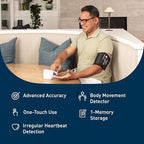 OMRON Iron Blood Pressure Monitor for Home Use & Upper Arm Blood Pressure Cuff - #1 Doctor & Pharmacist Recommended Brand - Clinically Validated