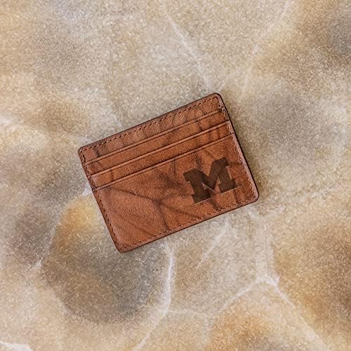 Rico Industries NCAA Standard Embossed Leather Credit Cart Wallet