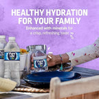 Pure Life Purified Water Bottles, 12 Pack - Still Bottled Water Enhanced with Minerals for a Crisp Taste, Plastic Bottles - 16.9 Fl oz