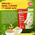 MTR Instant Rava Idli Mix - Ready to Cook Authentic Indian Breakfast, Lunch, Dinner or Snack Meal - No Added Preservatives - A Quick & Easy Recipe Suitable for Vegetarians - (500g, Pack of 2)