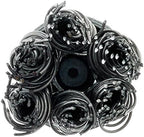 Mercer Industries 181010B - 3/4" x 1/4" Shank Knot End Brushes, .020 Carbon Steel Wire (20 pack)