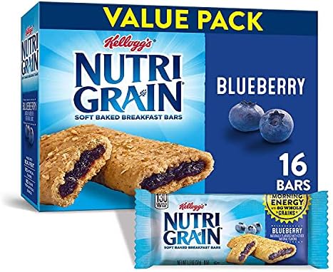 Kellogg's Nutri - Grain Blueberry Cereal Bar - 16 Pack