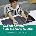 Mirror Therapy for Hand Stroke Recovery - Foldable & Adjustable, for Phantom Limb Pain