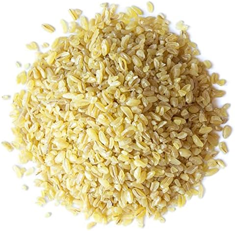 Organic Bulgur Wheat, 3 Pounds - Non-GMO Whole Grain, Parboiled Groats, Kosher Borghul Berries, Bulk Seeds, Coarse, High in Dietary Fiber, Manganese, Magnesium, and Copper.