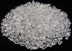Natural Chip Stone Beads Crystal Quartz 5-8mm About 400 Pieces Irregular Gemstones Healing Crystal Loose Rocks Bead Hole Drilled DIY for Bracelet Jewelry Making Crafting (5-8mm, Clear Crystal Quartz)