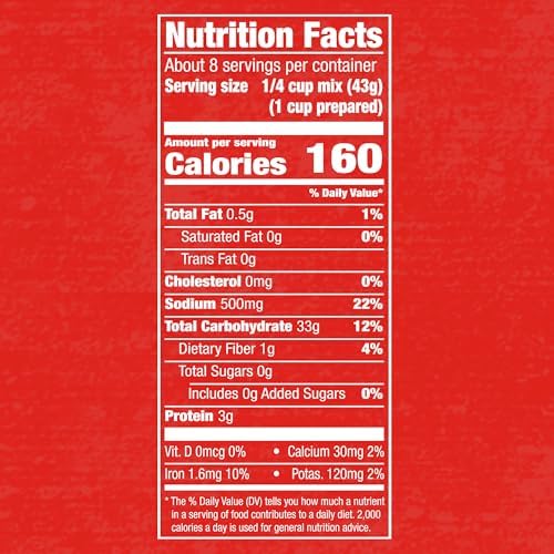 Zatarain's Rice Mix, Jambalaya, Family Size, Long Grain Rice with Onions, Bell Peppers, Garlic, Paprika, and Red Peppers, Just Add Meat for Easy-Prep, New Orleans Style Rice Meal, 12 oz
