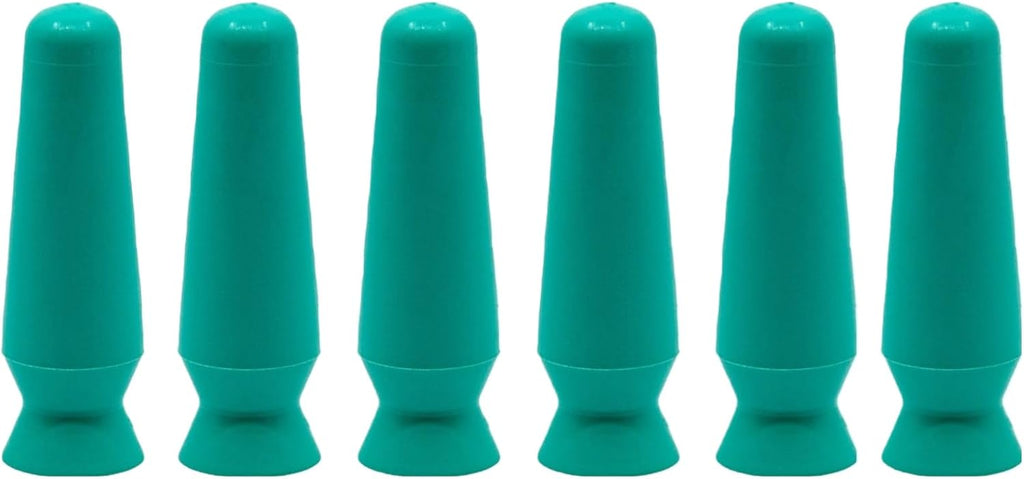 DMV Scleral Cup Lens Inserter Pack of 6, Ventless Contacts Inserter Tool for Scleral Lenses, Hard Contact Lenses, and Prosthetic Eyes, Applies Contacts Safely, Comfortably & Hygienically