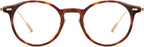 Cyxus Titanium Acetate Blue Light Glasses Woman Men, Round Reduce Eye Strain Anti-Migraine Computer Work Study 8364