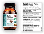 DR WAKDE'S Sariva Capsules (Hemidesmus indicus) I 100% Herbal I 60 Veggie Capsules I Ayurvedic Supplement