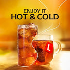 Lipton Decaf Black Tea Bags, Hot or Iced Caffeine Free Tea, 50 Tea Bags (Pack of 4)