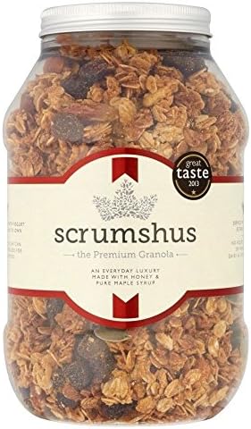 Scrumshus Granola Honey & Maple Syrup (500g)