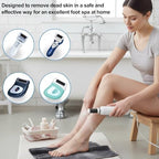 Foot File Replacement Grinding Head, 4Pcs Electric Foot File Roller Replacing Head for Electronic Foot File Callus Remover, Extra Coarse Replacement Foot File Roller Refill Heads