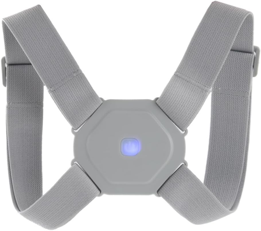Posture Corrector for Men and Women Kids with Smart Sensor Vibration Reminder - Upper Back Brace Straightener with Adjustable Clavicle Support for Neck, Back and Shoulder Pain Relief Lumbar