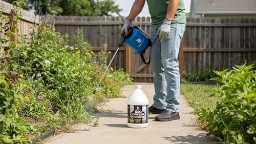 Belle Chemical 50% Pure Concentrated Vinegar – 12.5x Stronger – Indoor and Outdoor Cleaner (1 Gallon)