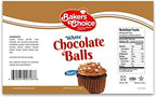 Crunchy Chocolate Pearls - White Chocolate Crispearls - Kosher Chocolate Covered Cereal Balls - Dairy - 4.2 oz. – Baker’s Choice