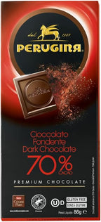 Perugina Bittersweet Chocolate bar 70%, 3 Ounce (Pack of 12)