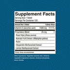 Natures Sunshine Vitamin C Time Release, 1000 mg, 120 Tablets | Supports the Immune System and Quench Dangerous Free Radicals