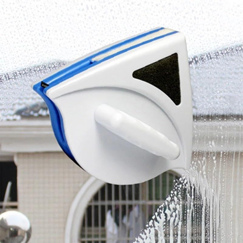 UgyDuky Magnetic Window Cleaner Double Side Glass Wiper Adjustable Magnetic Glider Washing Brush Tools Glass Washing Cleaning Tool Brush 3-8mm Thickness Suit Glazed Windows
