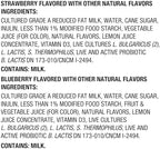 Activia Probiotic Dailies Strawberry and Blueberry Low Fat Yogurt Drinks, Delicious Daily Probiotic Yogurt Drinks to Help Support Gut Health, 3.1 fl oz, 8 Count
