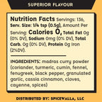 Spicewalla Madras Curry Powder 3.6 oz - Indian Seasoning - Non-GMO, No MSG, Gluten Free