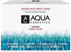 Aqua Carpatica Natural Spring Water Bottles, Naturally Filtered Alkaline Pure Water, 500ml / 16.9 oz. (24 Pack)