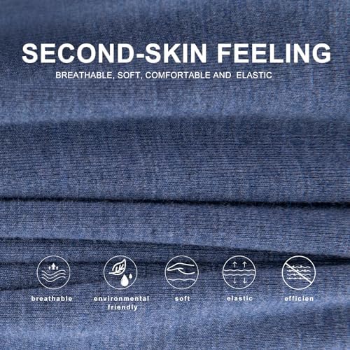 BAMBOO COOL Mens Boxers Short Classic Fit Soft Casual Underwear Loose Breathable Boxer Shorts for Men