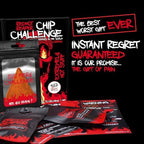 Red Hot Reaper – (2 pack) Chip Challenge Hottest Snack – Carolina Reaper Spicy Challenge - Super Spicy Hot Chip