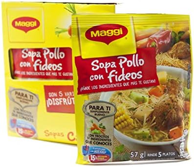 Maggi Sopa de Pollo con Fideos Chicken Noodle Soup (36 Pack)