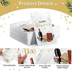 Crtiin 100 Pcs Happy Passover Napkins Disposable Jewish Festival Paper Napkins 3 Ply Holiday Passover Beverage Napkin Decorations for Table Kitchen Family Dinner Party Supplies, 13 x 15.8 Inch