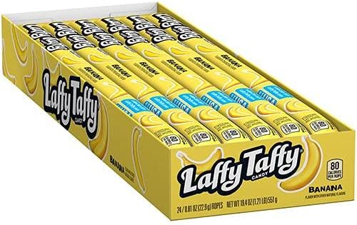 Laffy Taffy Rope - Case of 24 (Banana)