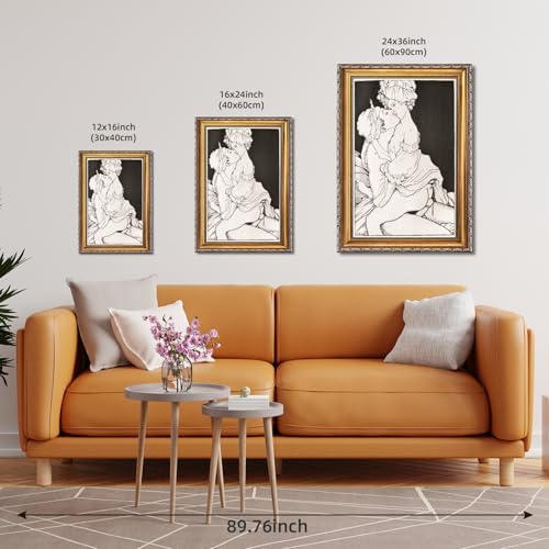 , (Retro Framed,12" Lx16 W)