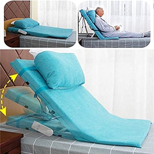 Medical Pillow Lifter,Adjustable Power Lifting Bed Backrest W/Electric Pump System,Sit-Up Back Stand Assist Aid Fits Standard Hospital Bed
