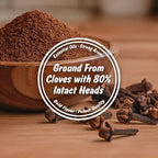 Spice Profile USDA Organic Ground Cloves, Lab Tested for Heavy Metals, Resealable 4 oz Pouch, Laung, Clavo Molido