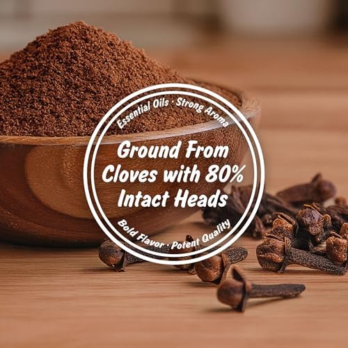 Spice Profile USDA Organic Ground Cloves, Lab Tested for Heavy Metals, Resealable 4 oz Pouch, Laung, Clavo Molido