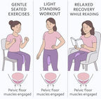 Pelvic floor trainer,pelvic Floor Exerciser for women,postpartum gifts Kegel Exercise Products,thigh excerciser for women,postpartum essentials kit,gift for New Mom,pelvic floor recovery device,purple