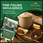 Tuscanini Italian Gianduiotti Chocolate, 4.2 (3 Pack) | Imported from Italy | Vegan, Gluten Free, Dairy Free | Hazelnut Chocolate | Individually Wrapped Italian Chocolates