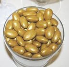 Gold Jordan Almonds - 8 Ounces Bag from FavorOnline