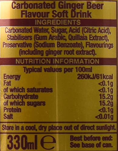 Old Jamaica Ginger Beer 330ml (Pack of 3)