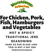 Walkerswood Traditional Jamaican Jerk Seasoning, Hot and Spicy, 128 Fl Oz