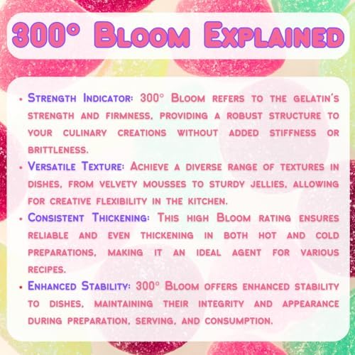 Yerbero - Premium Unflavored 300° Bloom Beef Gelatin Powder 4oz (114g) | Thickening Agent | Grenetina en Polvo Sin Sabor | Swiftly Solidifies, Stabilizes, and Enhances for Culinary & Baking Endeavors.