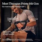 TheraGun Prime (6th Generation) Massage Gun by Therabody – Deep Tissue, Powerful Massage in a Rugged, Durable Design for Reliable Recovery & Pain Relief