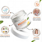 Living Well with Dr. Michelle Fresh Citrus Remineralizing Tooth Powder | Fluoride-Free Kids & Adults Formula | Hydroxyapatite for Enamel Support | Natural Ingredients for Stronger Smiles