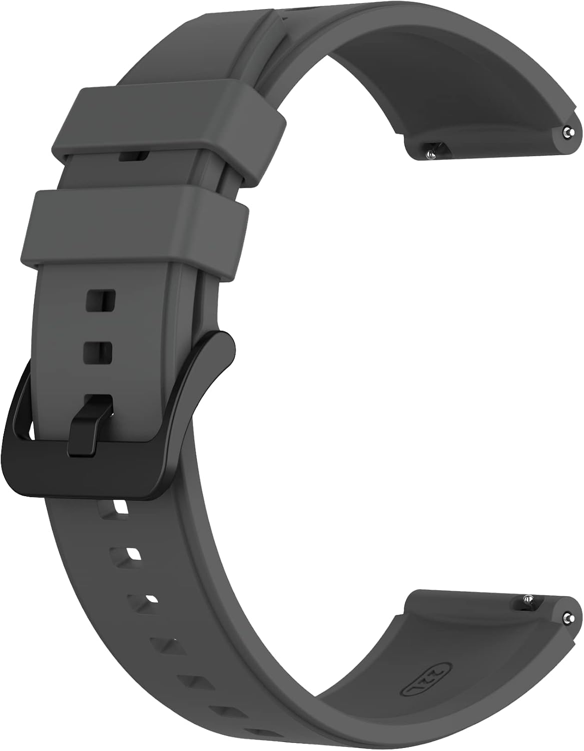 INF Silicone Watch Band for Huawei Watch GT3/GT3 Pro/GT2 Pro/GT2 46mm, Soft 22mm quick release Wrist Strap for Women/Men, Adjustable Breathable Sport Replacement Band with Metal Clasp