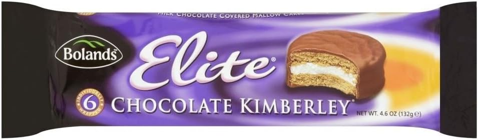 Bolands Chocolate Kimberley 132g (Pack of 6)